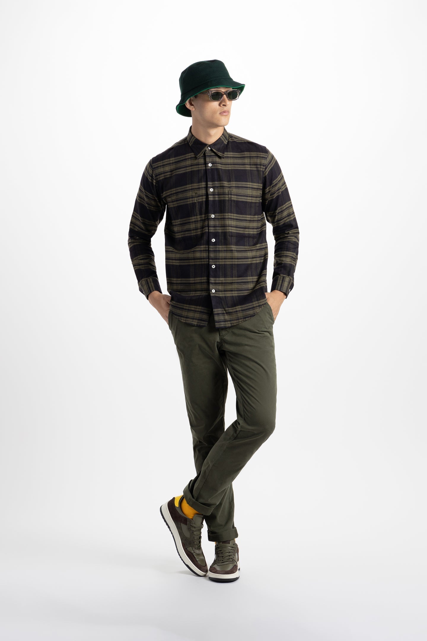 Olive Fairfax Plaid