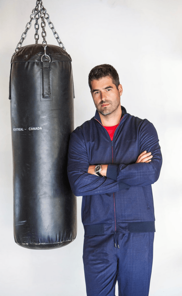 Au Noir Jacket | CARVER, Navy - Caswell's Fine Menswear