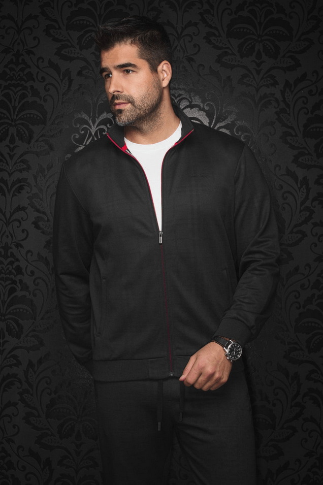 Au Noir Jacket | CARVER, Black - Caswell's Fine Menswear