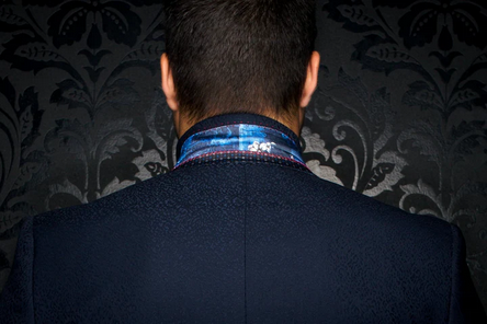 Au Noir Blazer | FILONI, Midnight - Caswell's Fine Menswear