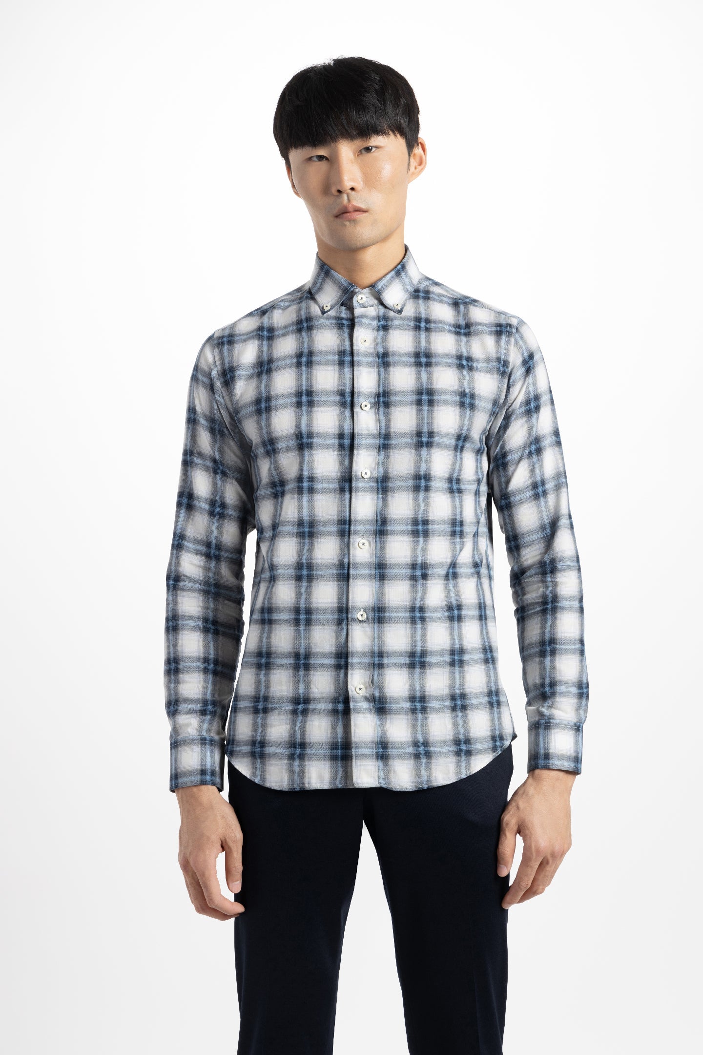 Navy Malibu Plaid