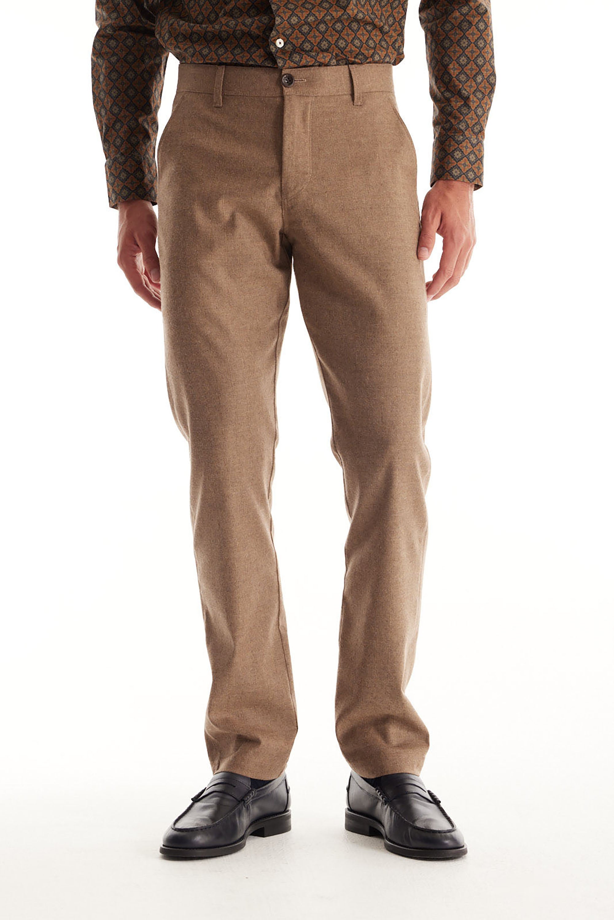 Camel Pinstripe