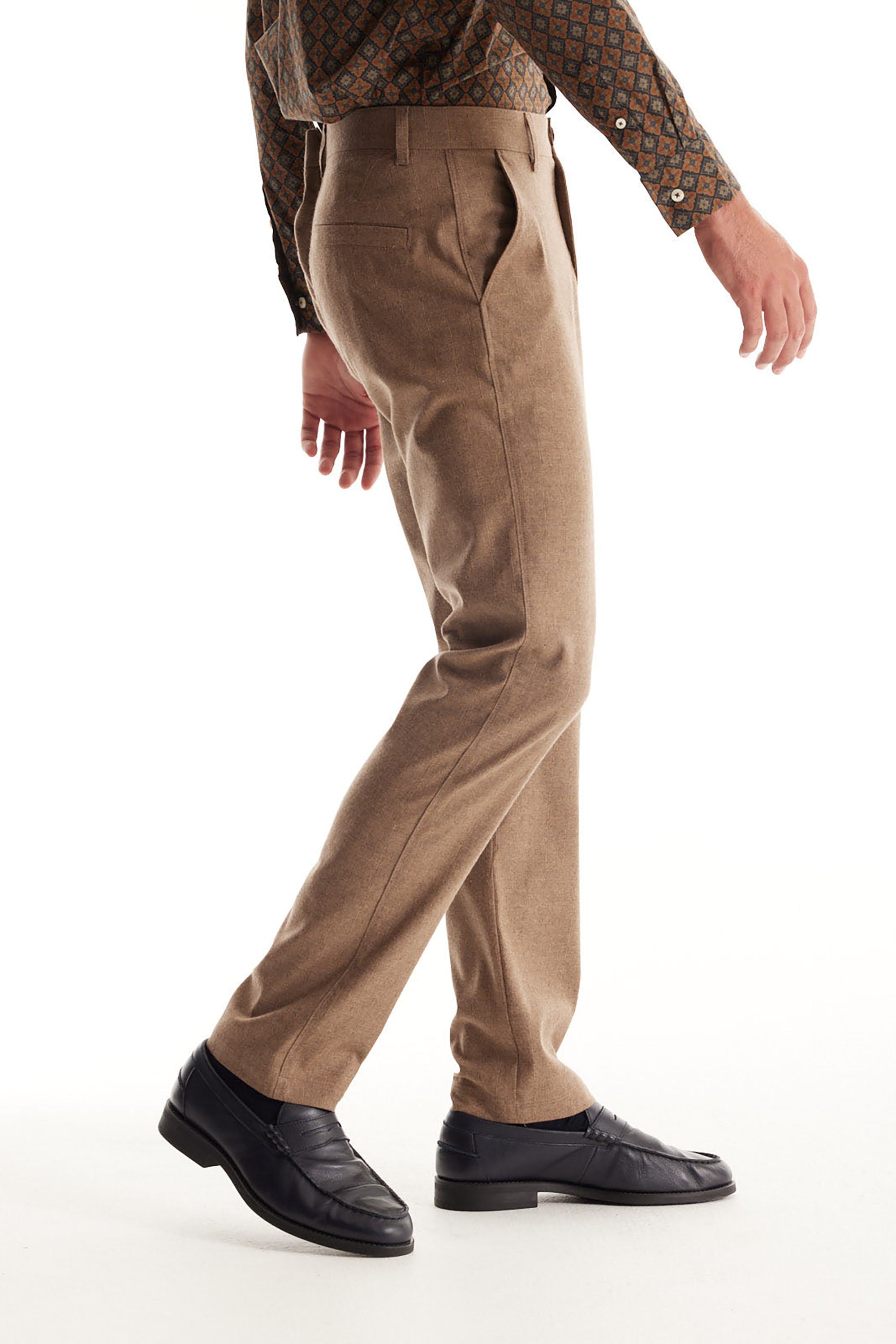 Camel Pinstripe