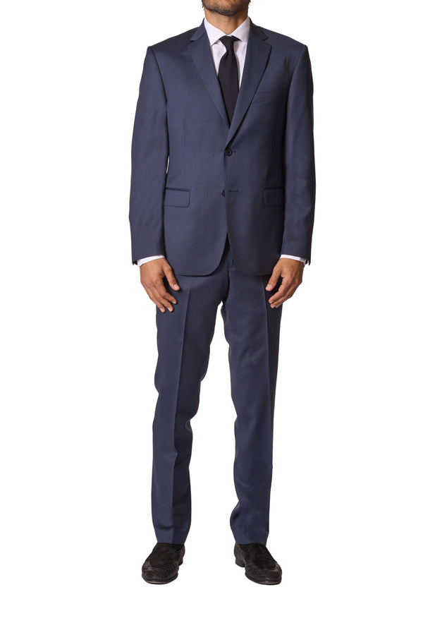 JB Britches Wool Stretch Suit - Navy