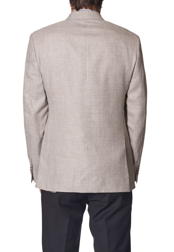 JB Britches Textured Weave Sport Coat - Beige