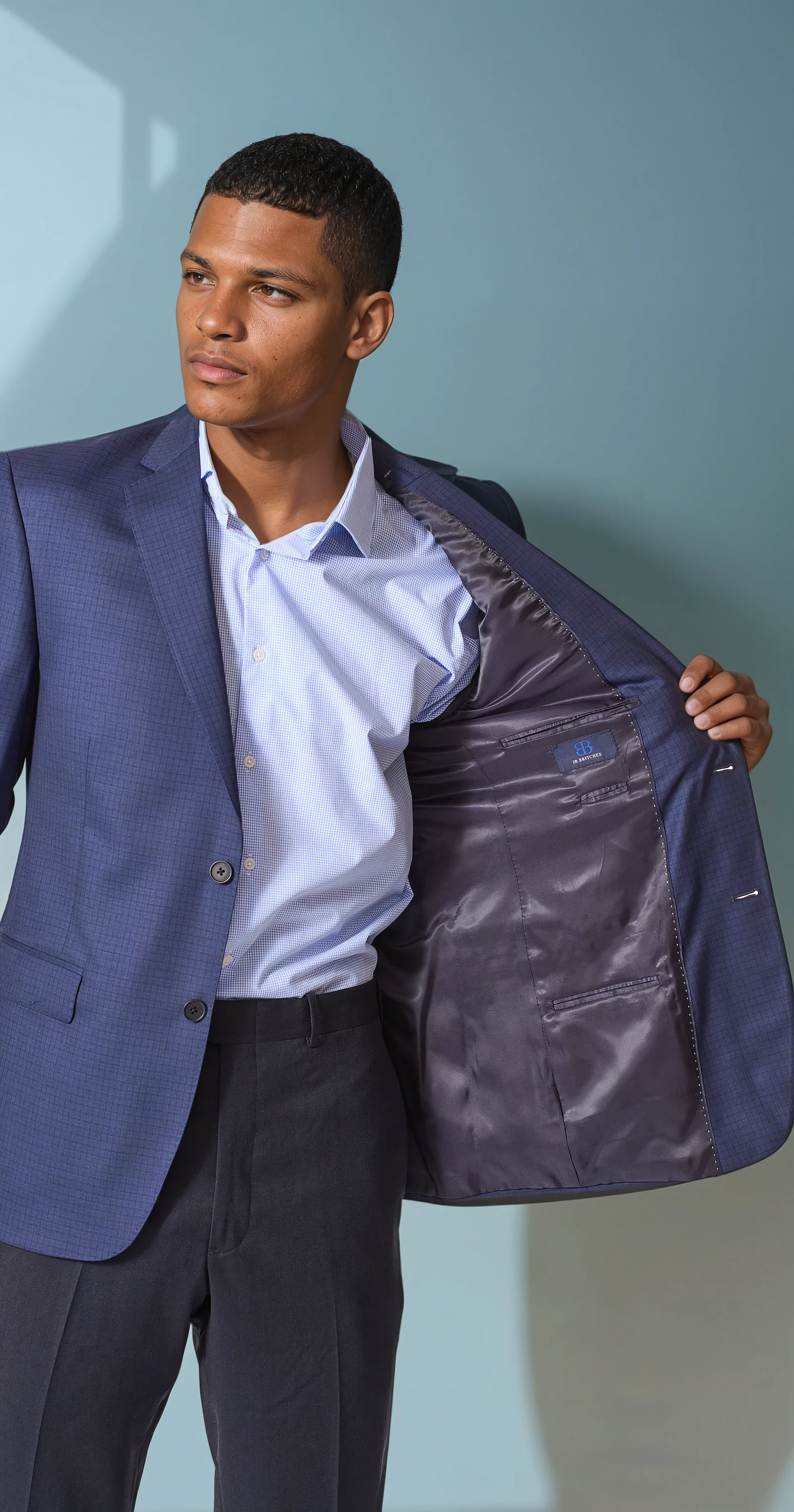 Navy Check Sport Coat | JB Britches Collection | MensStore Sale
