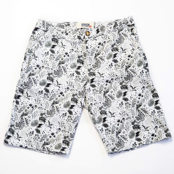 Benson Eagle Printed Pique Shorts