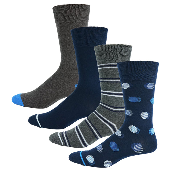 Robert Graham 4PK Printed Socks