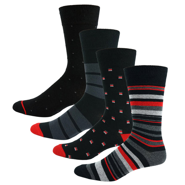 Robert Graham 4PK Printed Socks