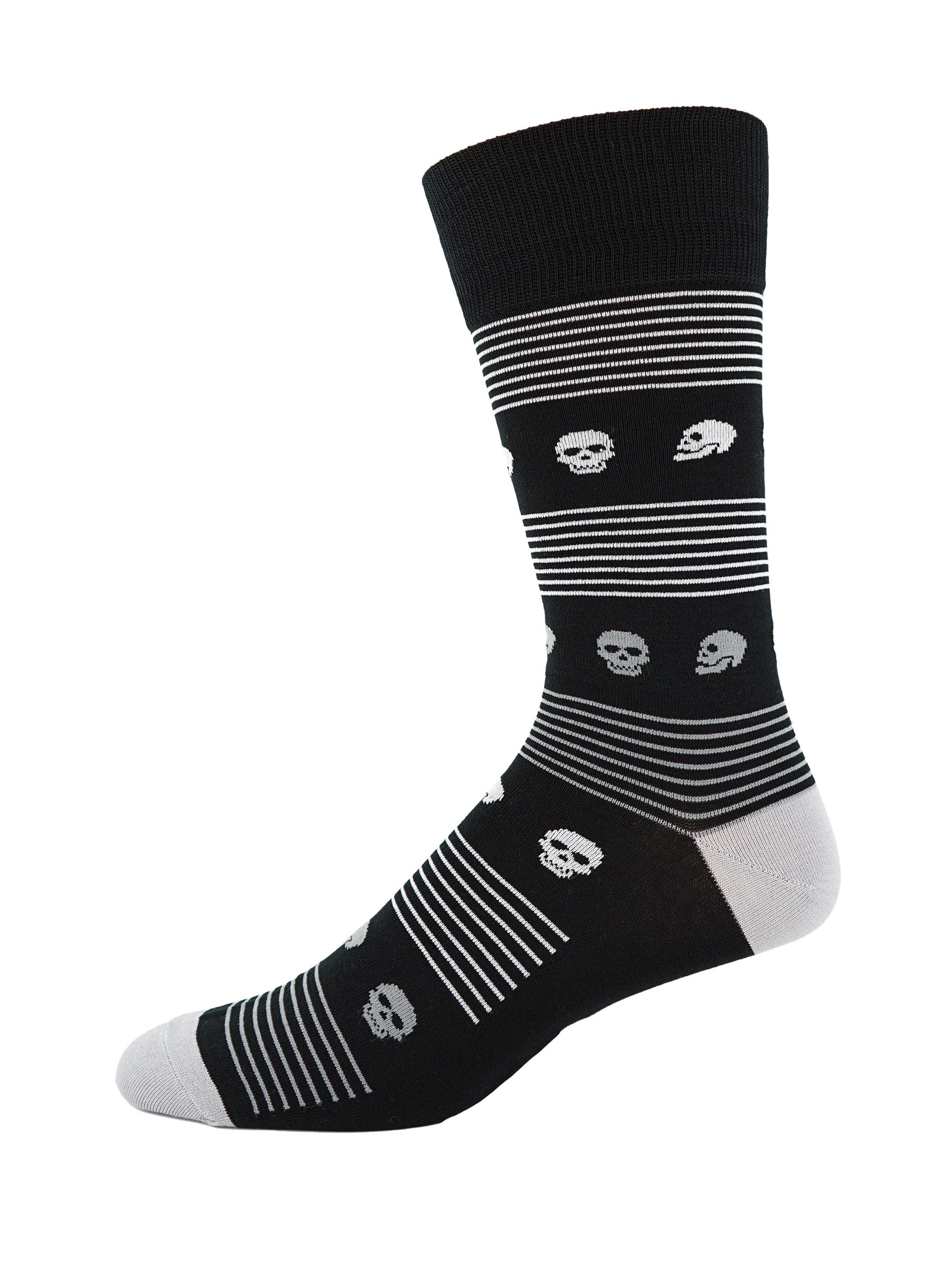 Robert Graham Skull Socks