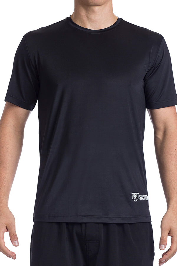 Stacy Adams Black Short Sleeve Tee