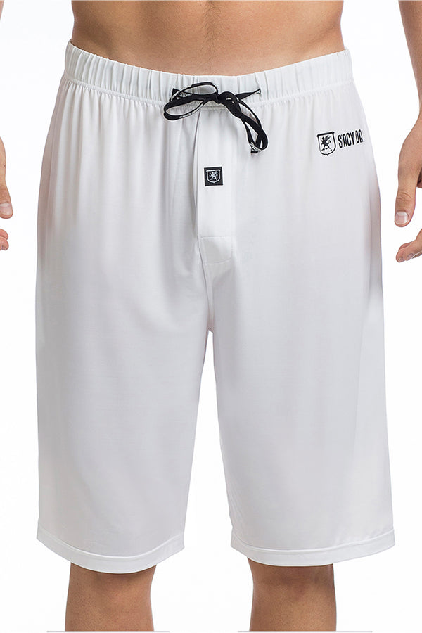 Stacy Adams Classic White Jam Short