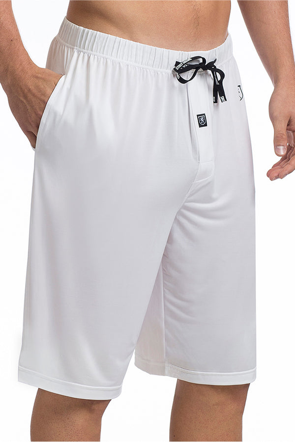 Stacy Adams Classic White Jam Short