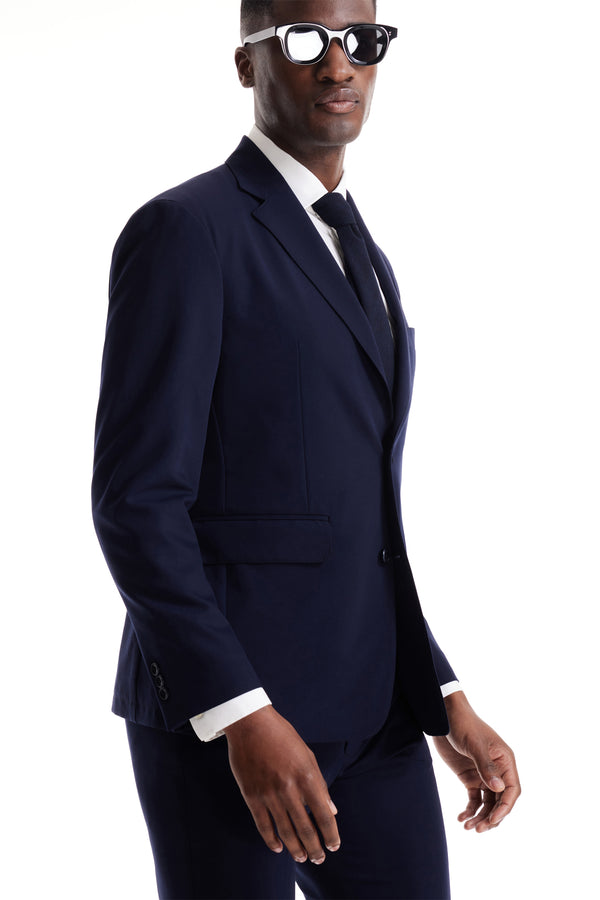 Soft Cloth Studio Suit Jacket in Soft City Twill - Indigo