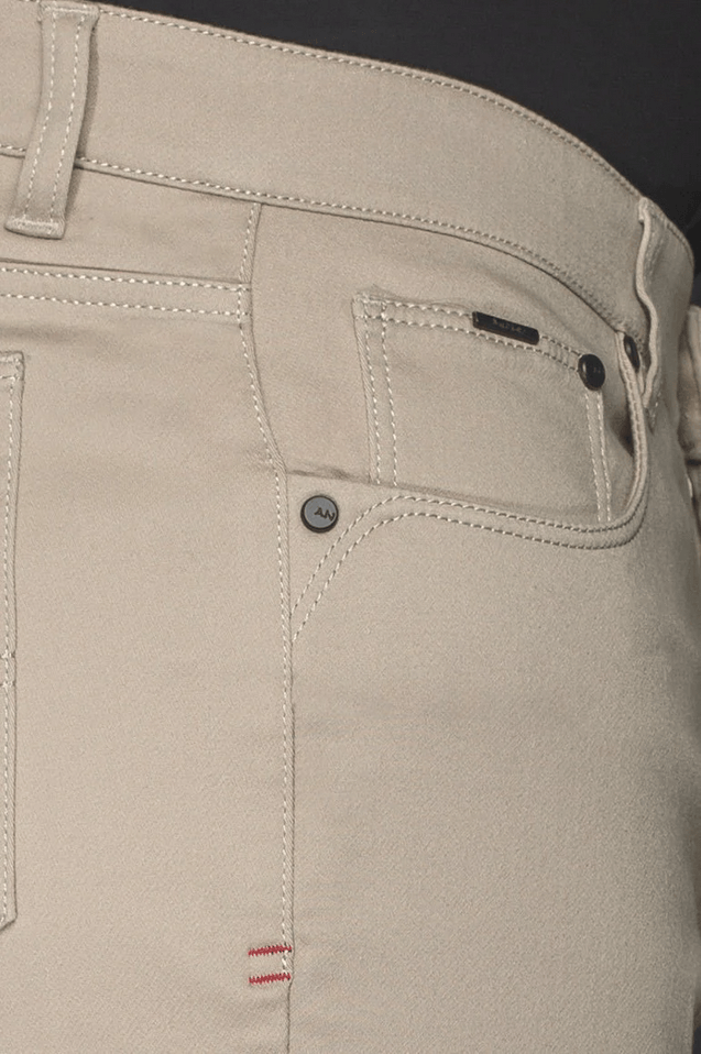 Au Noir Short Jay-SKC | Beige - Caswell's Fine Menswear