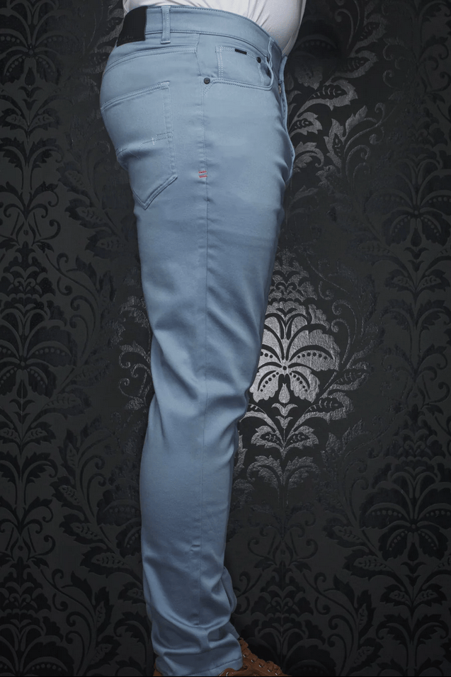Au Noir Jeans | JOHNNY-SKC, Steel Blue - Caswell's Fine Menswear