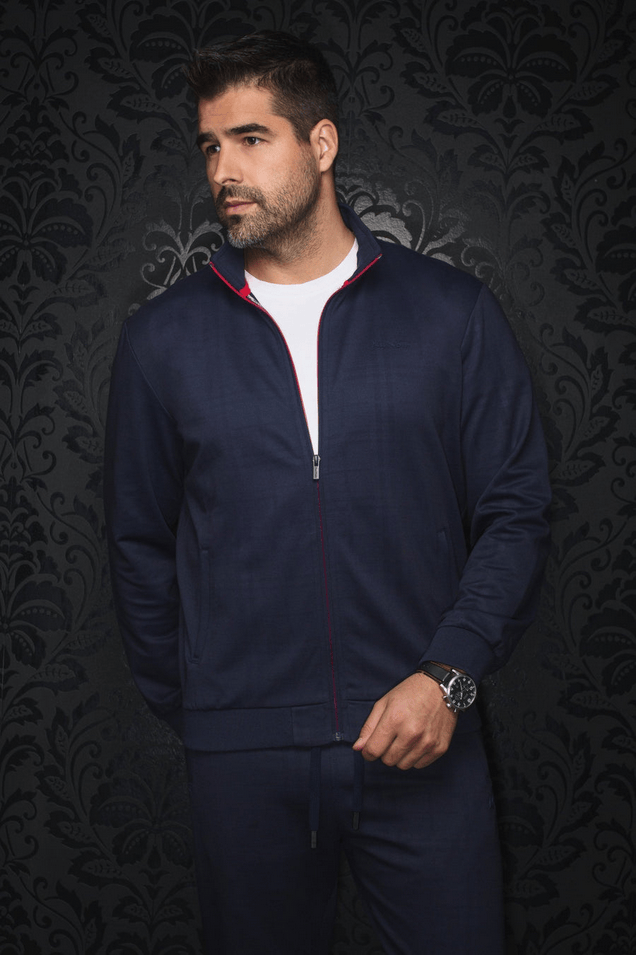 Au Noir Jacket | CARVER, Navy - Caswell's Fine Menswear