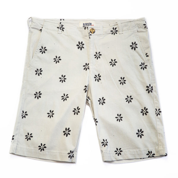 Benson Knot Printed Chino Shorts