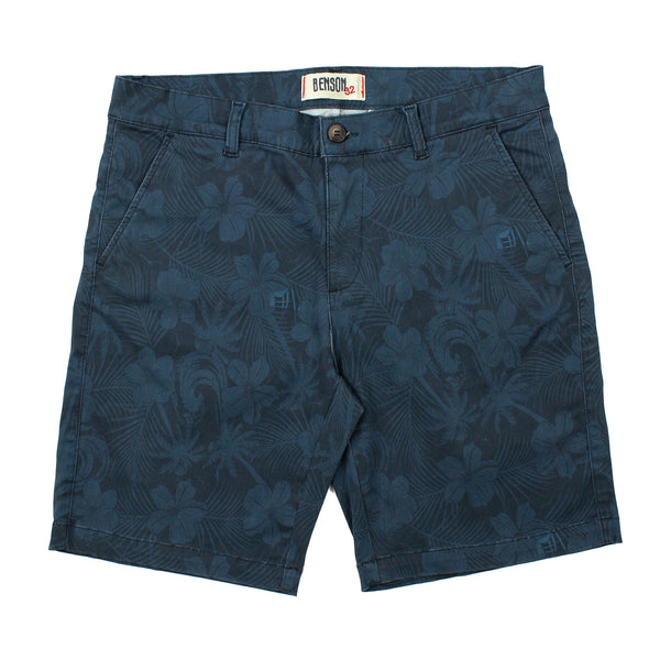 Benson Knot Printed Chino Shorts