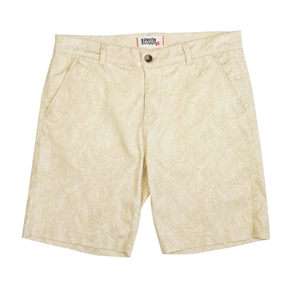 Benson Knot Printed Chino Shorts