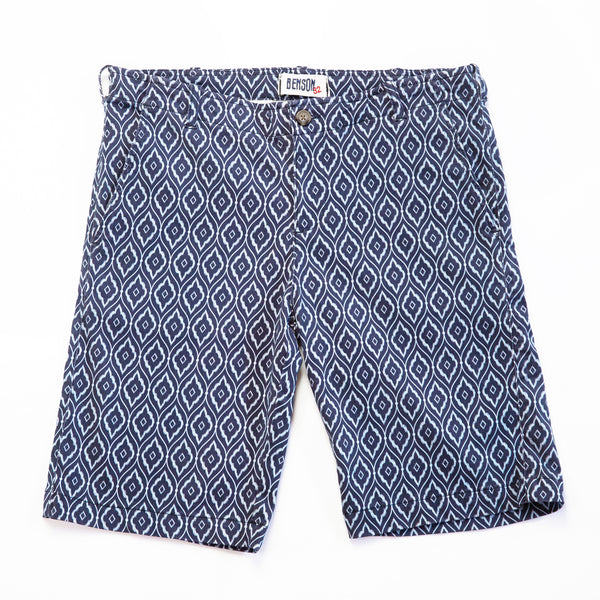 Benson Knot Printed Chino Shorts