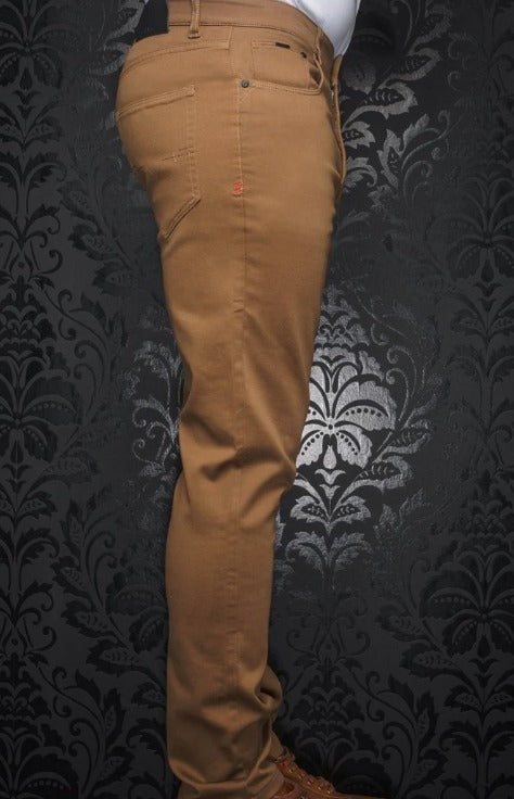 Au Noir Jeans Johnny-SKC, Tobacco - Caswell's Fine Menswear