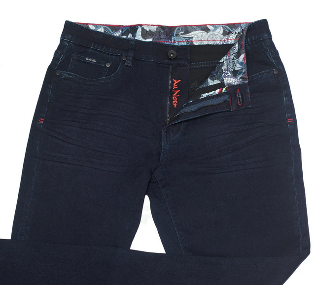 Au Noir Jeans 360° Stretch | JOHNNY-SRD, Cambridge - Caswell's Fine Menswear