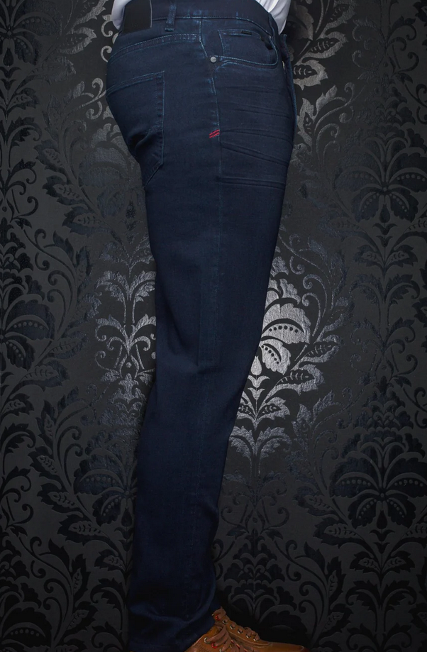 Au Noir Jeans 360° Stretch | JOHNNY-SRD, Cambridge - Caswell's Fine Menswear