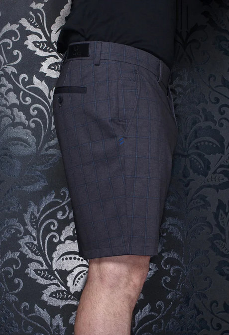 Au Noir Shorts | SOLARIS-ANDERSON, Black - Caswell's Fine Menswear