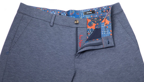 Au Noir Shorts | SOLARIS-GIACOMO, Denim - Caswell's Fine Menswear