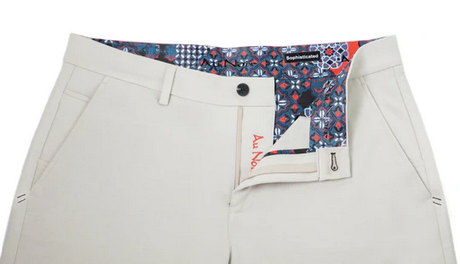 Au Noir Shorts | SOLARIS-GIACOMO, Stone - Caswell's Fine Menswear