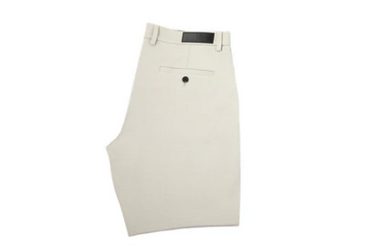 Au Noir Shorts | SOLARIS-GIACOMO, Stone - Caswell's Fine Menswear