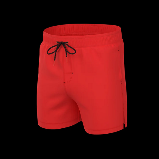 Au Noir Swimwear | SOLIDA, Red - Caswell's Fine Menswear
