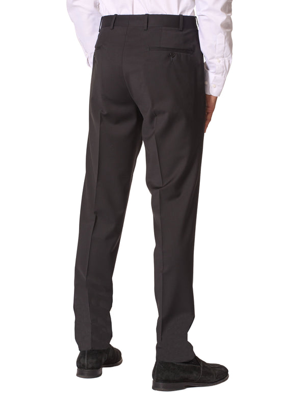 JBBRP501FF Black Wool-Stretch Trousers